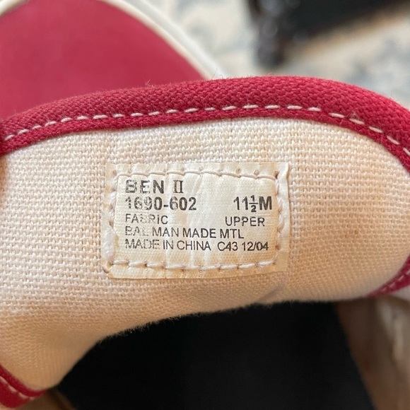 Red Bass Classics by GH Bass and Co. size 11.5M good condition - Picture 7 of 8